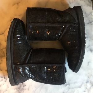 Black Sparkle Uggs